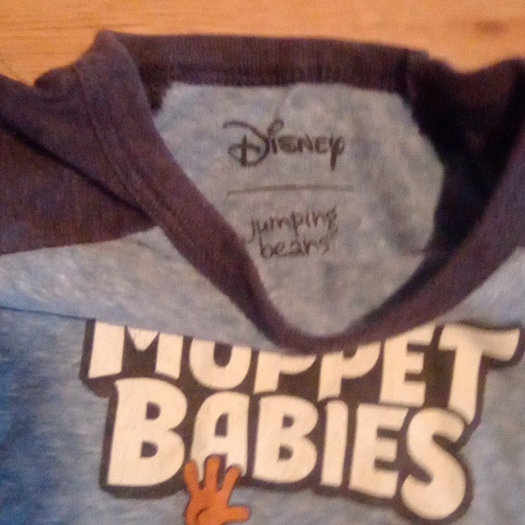 Disney Muppet Babies Blue and Gray Tee - Picture 2 of 3
